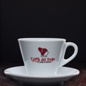 6.5oz Caffè Del Doge White Cappuccino Cup