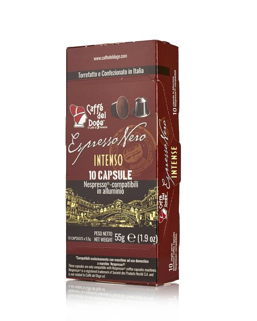 Caffè del Doge Espresso Nero - Nespresso Compatible coffee capsules